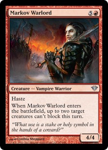 Markov Warlord Markov Warlord